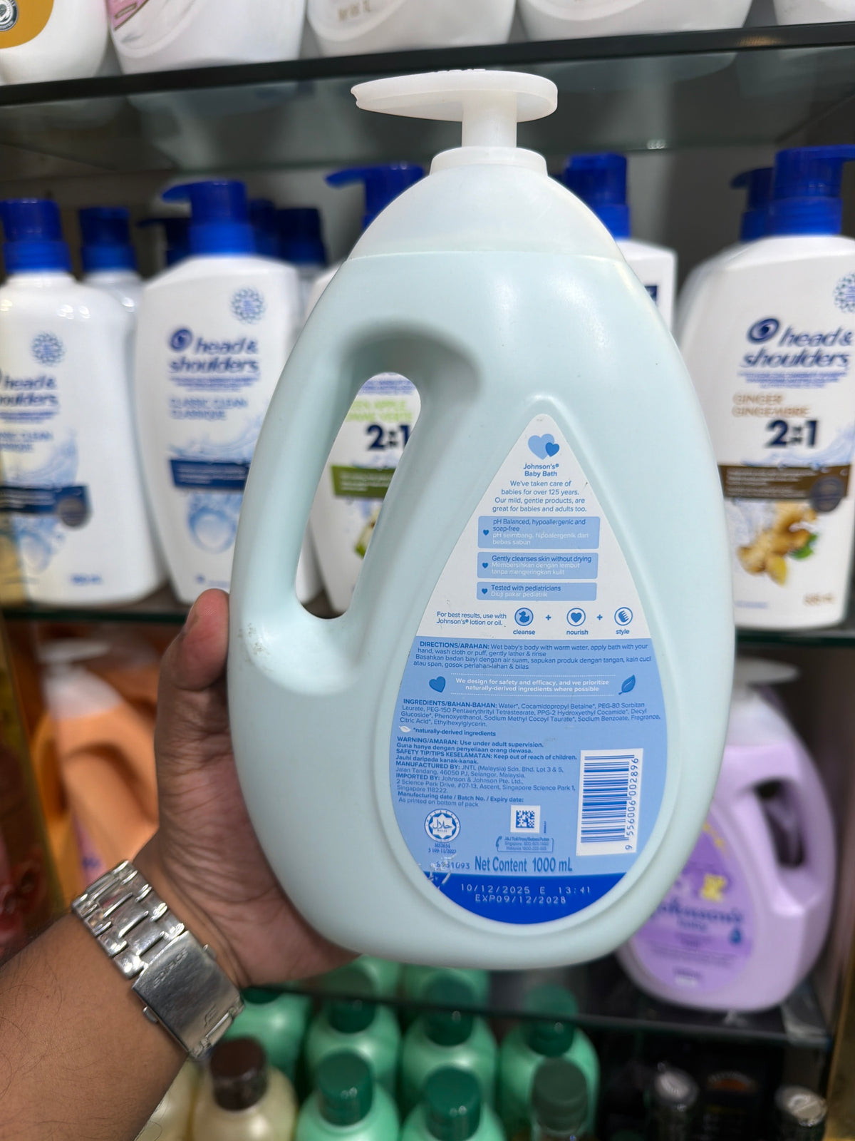 Johnsons Baby bath 1000ml