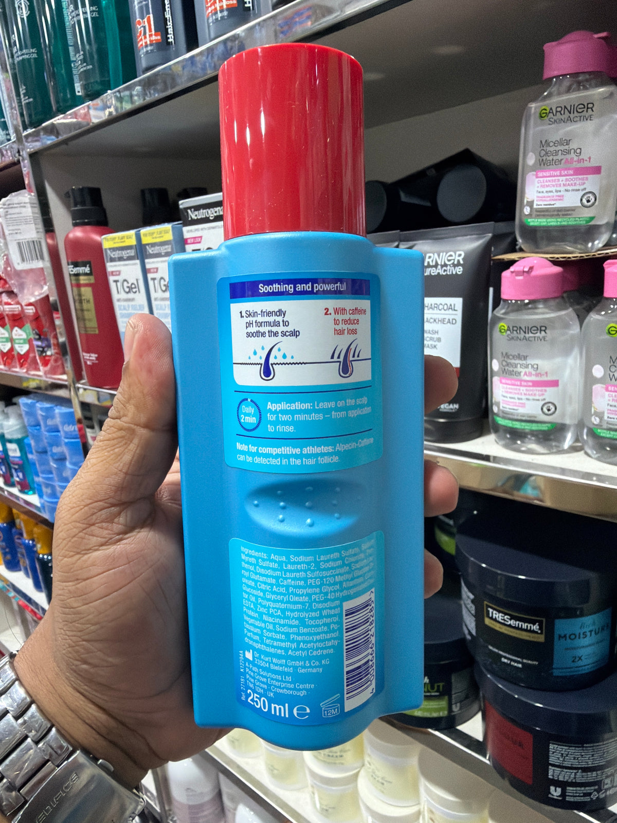 Alpecin Hybrid Sensitive Caffeine Shampoo 250ml