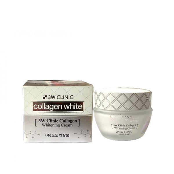 3W Clinic – Collagen White Whitening Cream – 60ml
