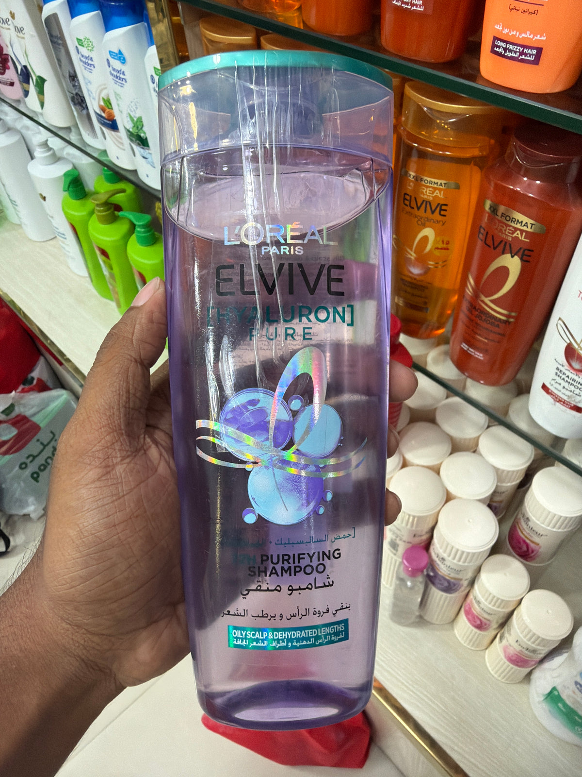 L'Oréal Paris Elvive Hydra Hyaluronic Pure Shampoo 400ml