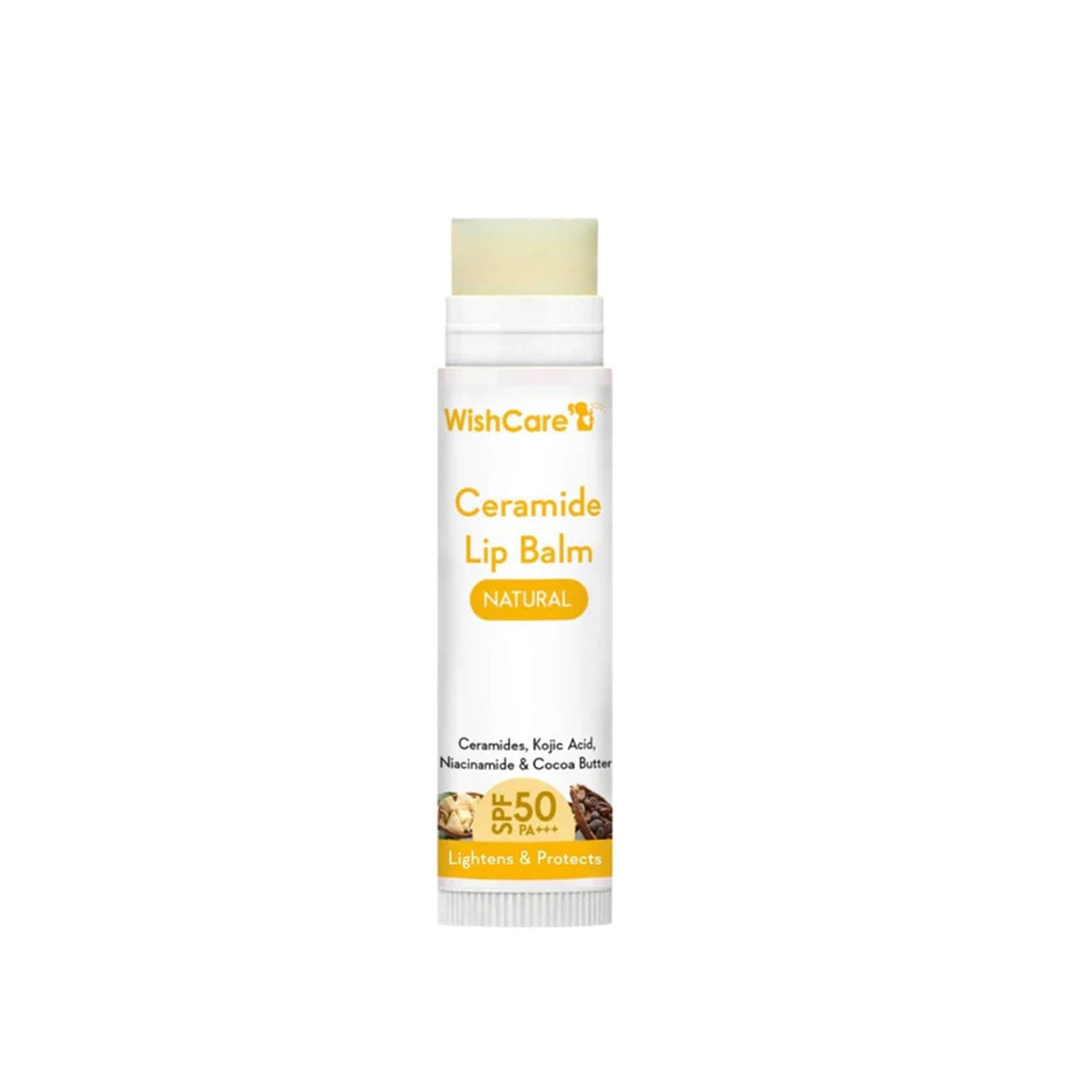 Wishcare Ceramide Lip Balm with SPF 50 PA+++ (Untinted)