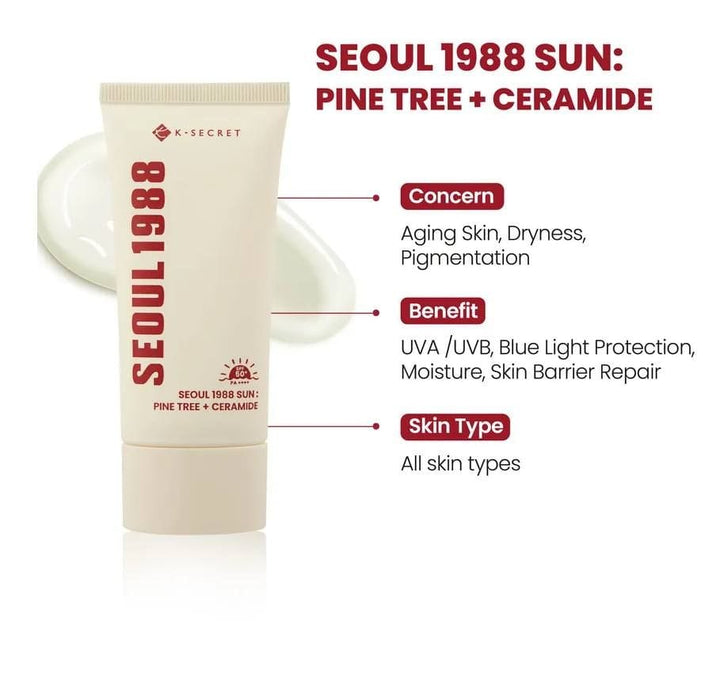 KSECRET SEOUL 1988 Sun : Pine Tree + Ceramide 50ml
