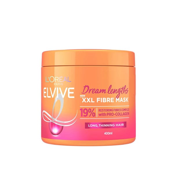 L’Oreal Hair Mask Dream Lengths XXL Fibre – 400ml