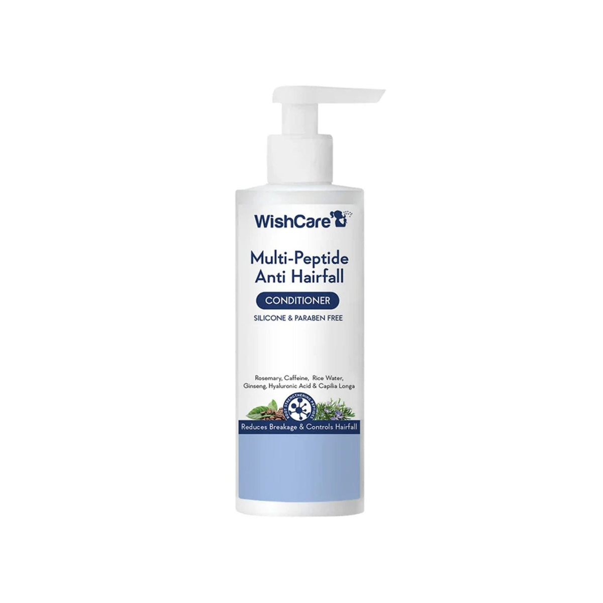 Wishcare Multi-Peptide Anti Hairfall Conditioner With Rosemary - 200ml