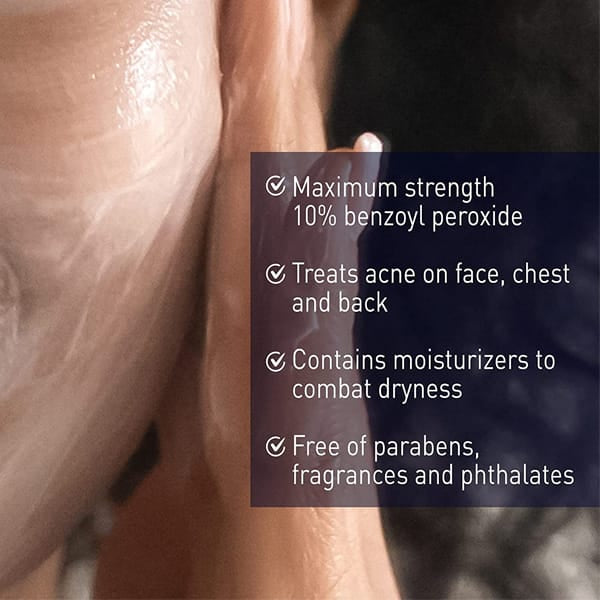 PanOxyl Acne Foaming Wash Benzoyl Peroxide 10% Maximum Strength 156G