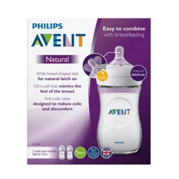 Philips Avent Natural Baby Feeder From 1+ Months 260ml in bd