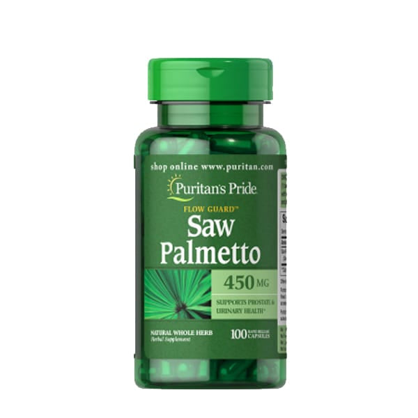 Puritan's Pride Saw Palmetto 450 Mg Capsules 100 Tablets