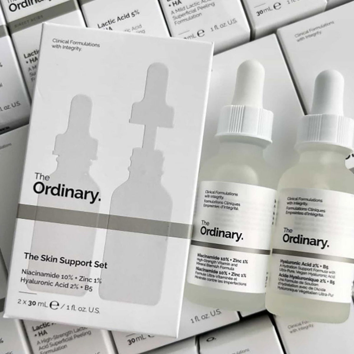 The Ordinary The Skin Support Set
