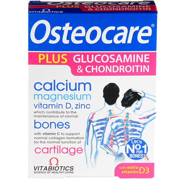 Vitabiotics Osteocare plus Glucosamine & Chondroitin 60 per pack