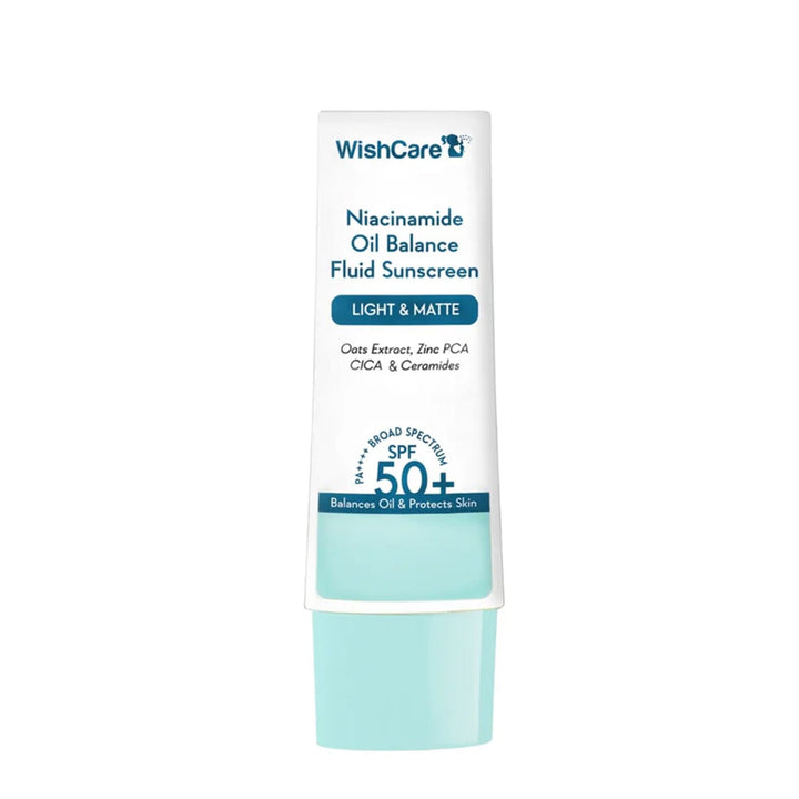 Wishcare 5% Niacinamide Oil Balance Fluid Sunscreen SPF50 PA++++