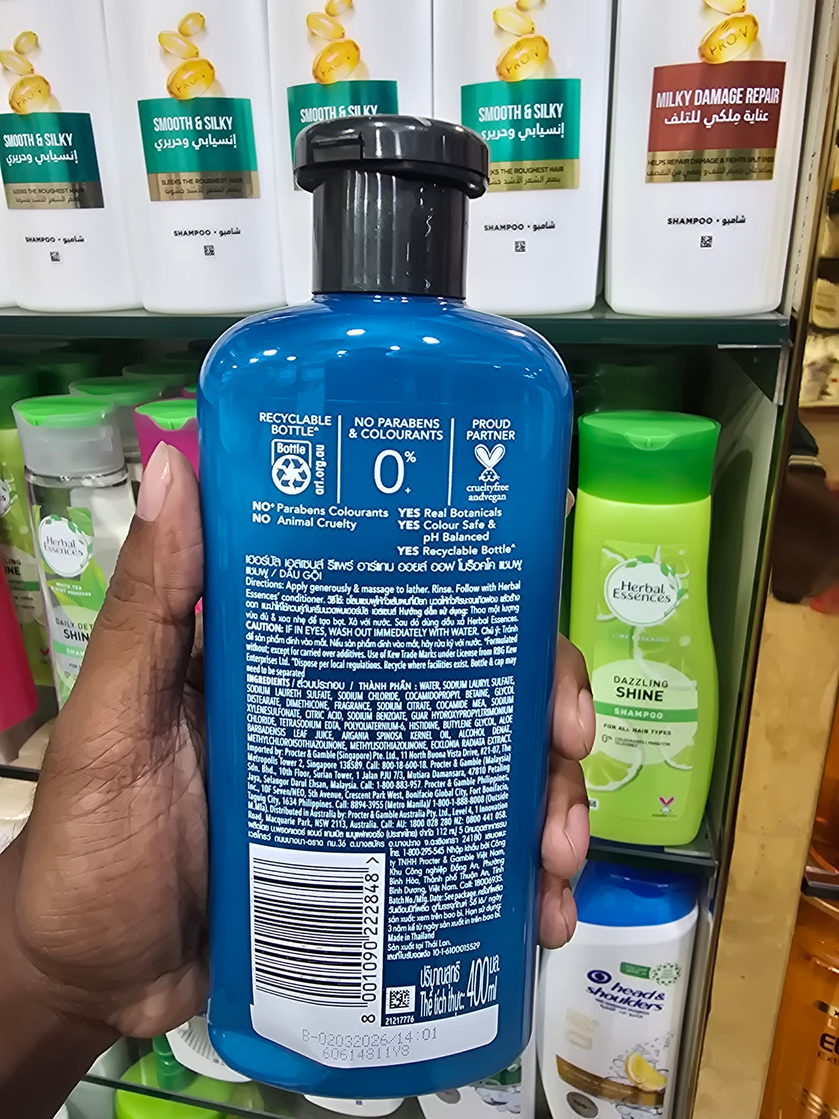 Herbal Essences Bio:Renew Repair Argan Oil of Morocco Shampoo 400ml (Thailand)