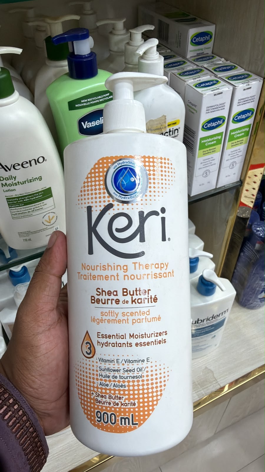 Keri Nourishing Therapy Shea Butter Moisturizing Body Lotion 900ml