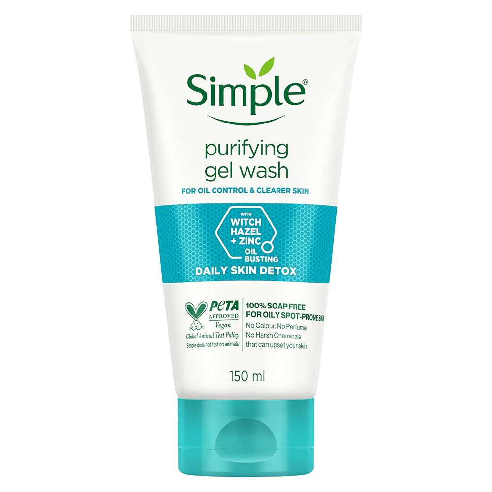 Simple Purifying Gel Face Wash 150ml