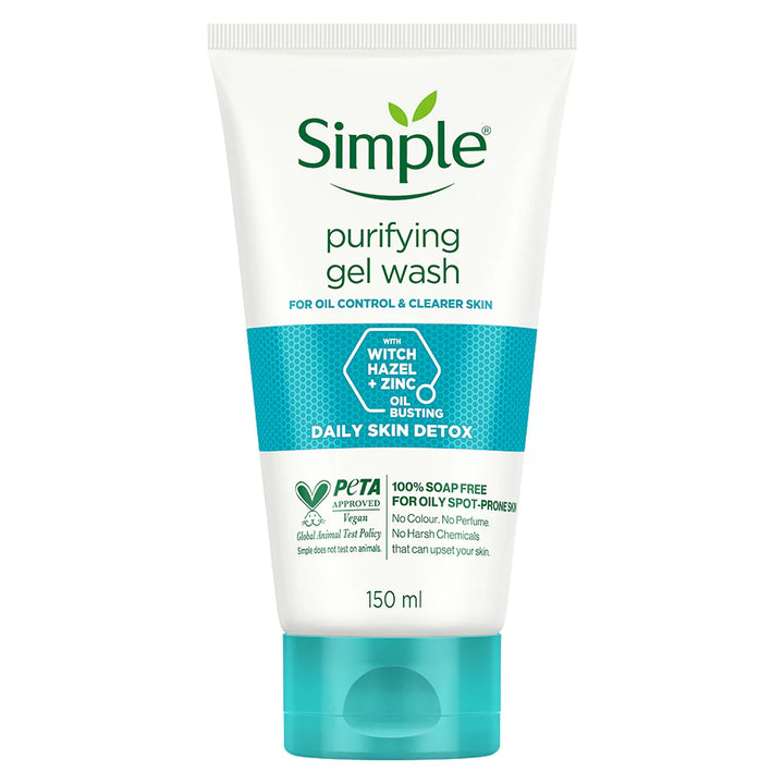 Simple Purifying Gel Face Wash 150ml