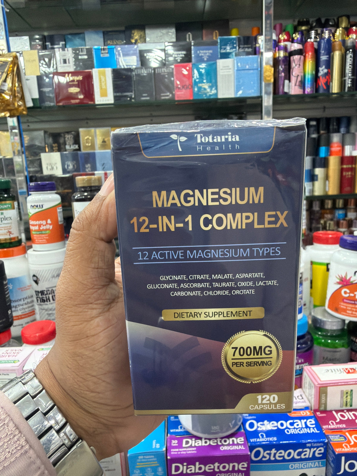 Totaria Health Magnesium 12 in 1 Complex 120 softgels