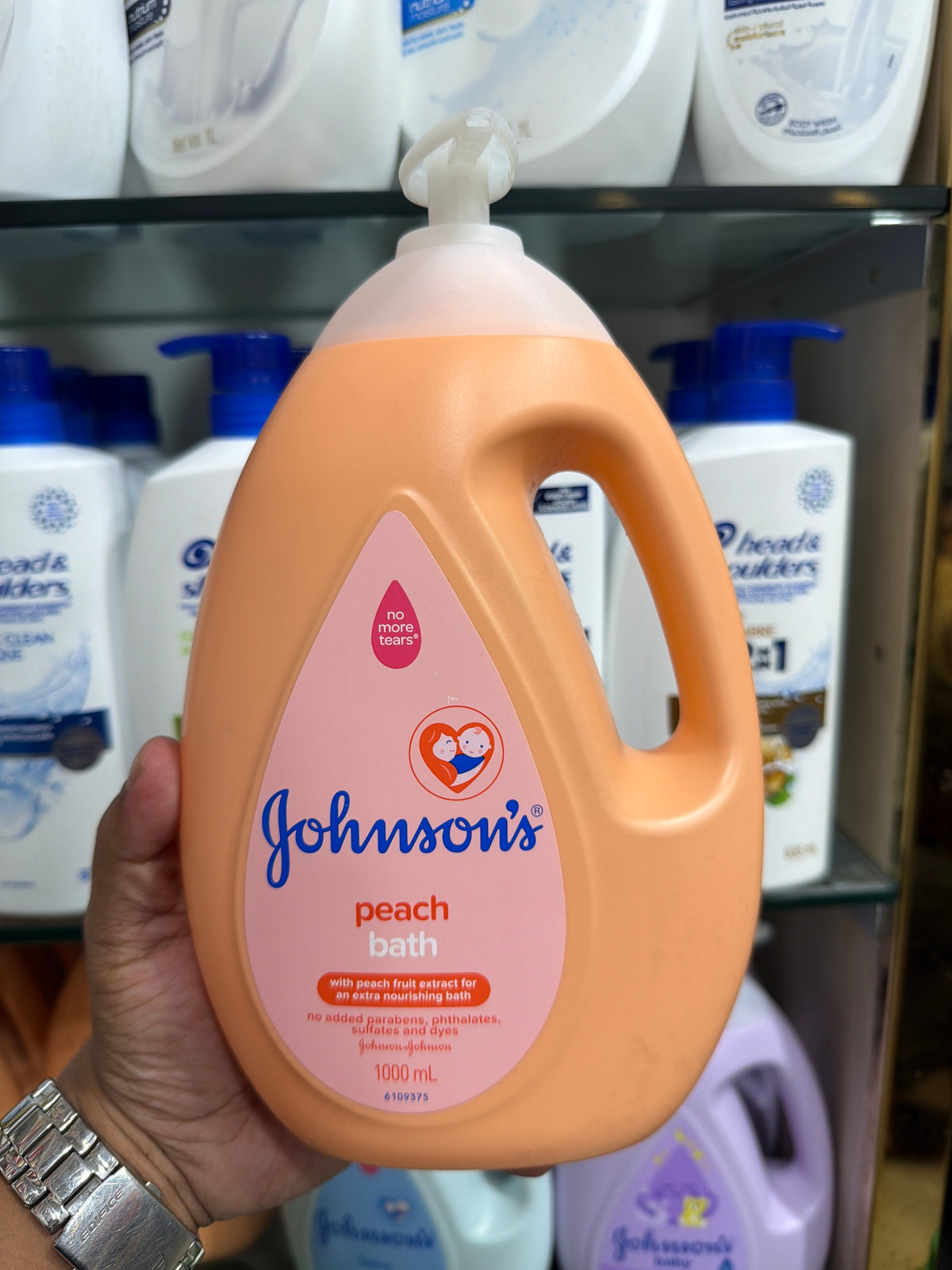 Johnson's Baby Peach Bath 1000ml