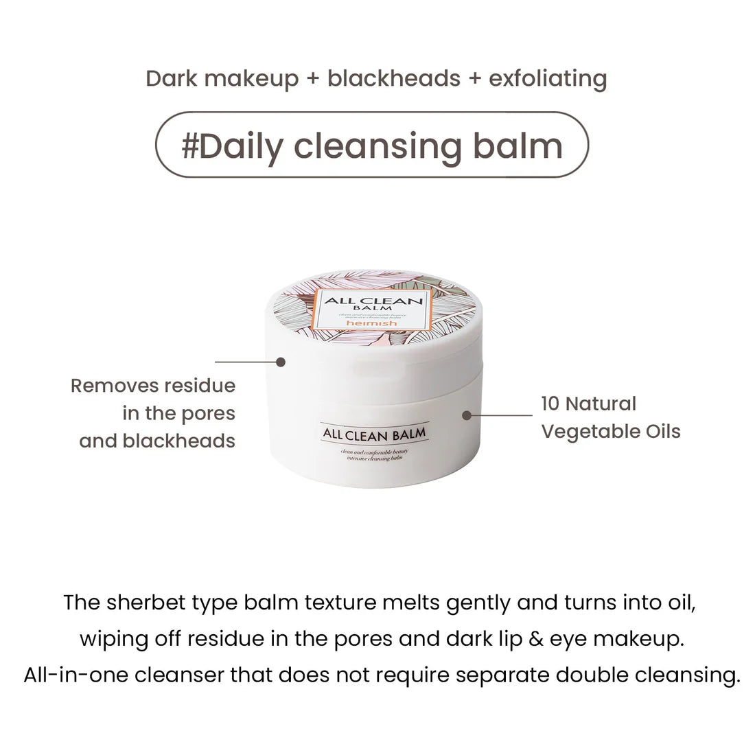 Heimish All Clean Balm – 120ml