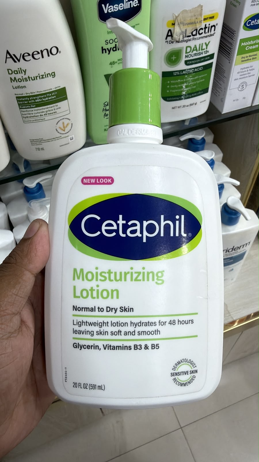 Cetaphil Moisturizing Lotion for Normal to Dry Skin 591ml
