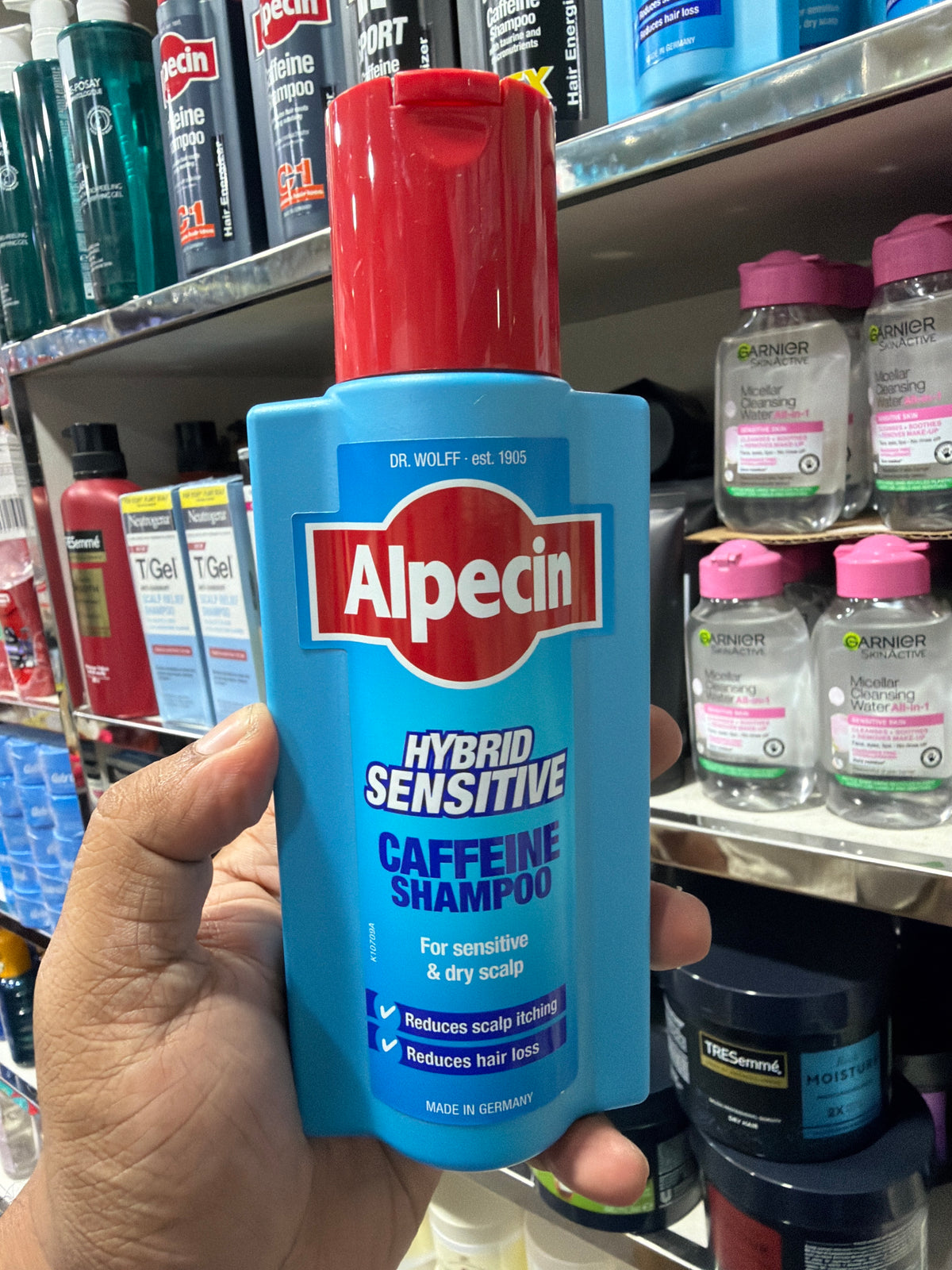 Alpecin Hybrid Sensitive Caffeine Shampoo 250ml