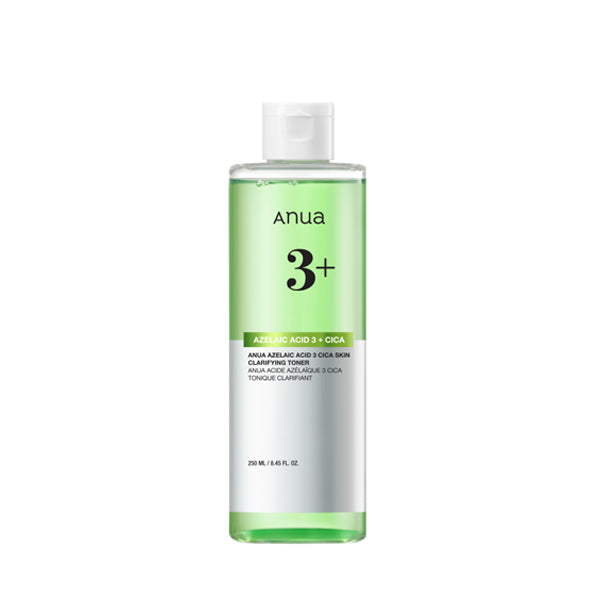 ANUA AZELAIC ACID 3 CICA SKIN CLARIFYING TONER 250ml