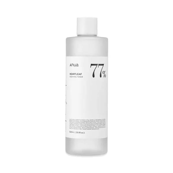 ANUA HEARTLEAF 77% SOOTHING TONER JUMBO 500ML