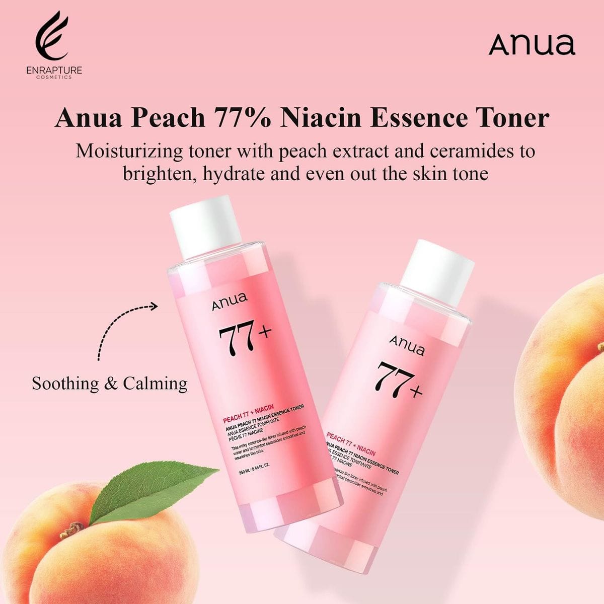 Anua Peach 77 Niacin Essence Toner 250ml