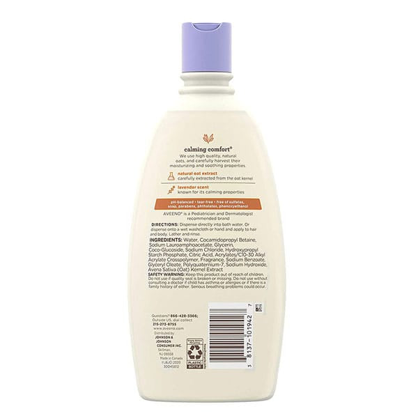 Aveeno Baby Calming Comfort Bath – 532ml