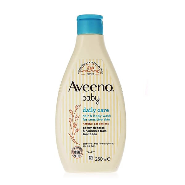 Aveeno Daily Care Baby Hair & Body Wash for sensitive skin 250ml