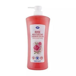 Boots Rose Moisturising Shower Cream Pump 1000 ml