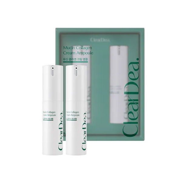 CLEAR DEA Mucin Collagen Cream Ampoule -15ml (2ea)