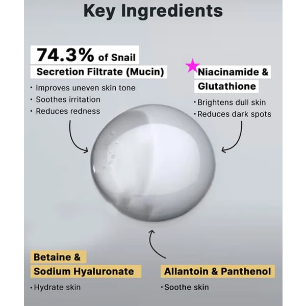 COSRX ADVANCED SNAIL RADIANCE DUAL ESSENCE 80ML
