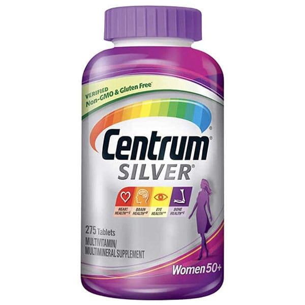 Centrum Silver Multivitamins for Women 50+ 275 Tablets
