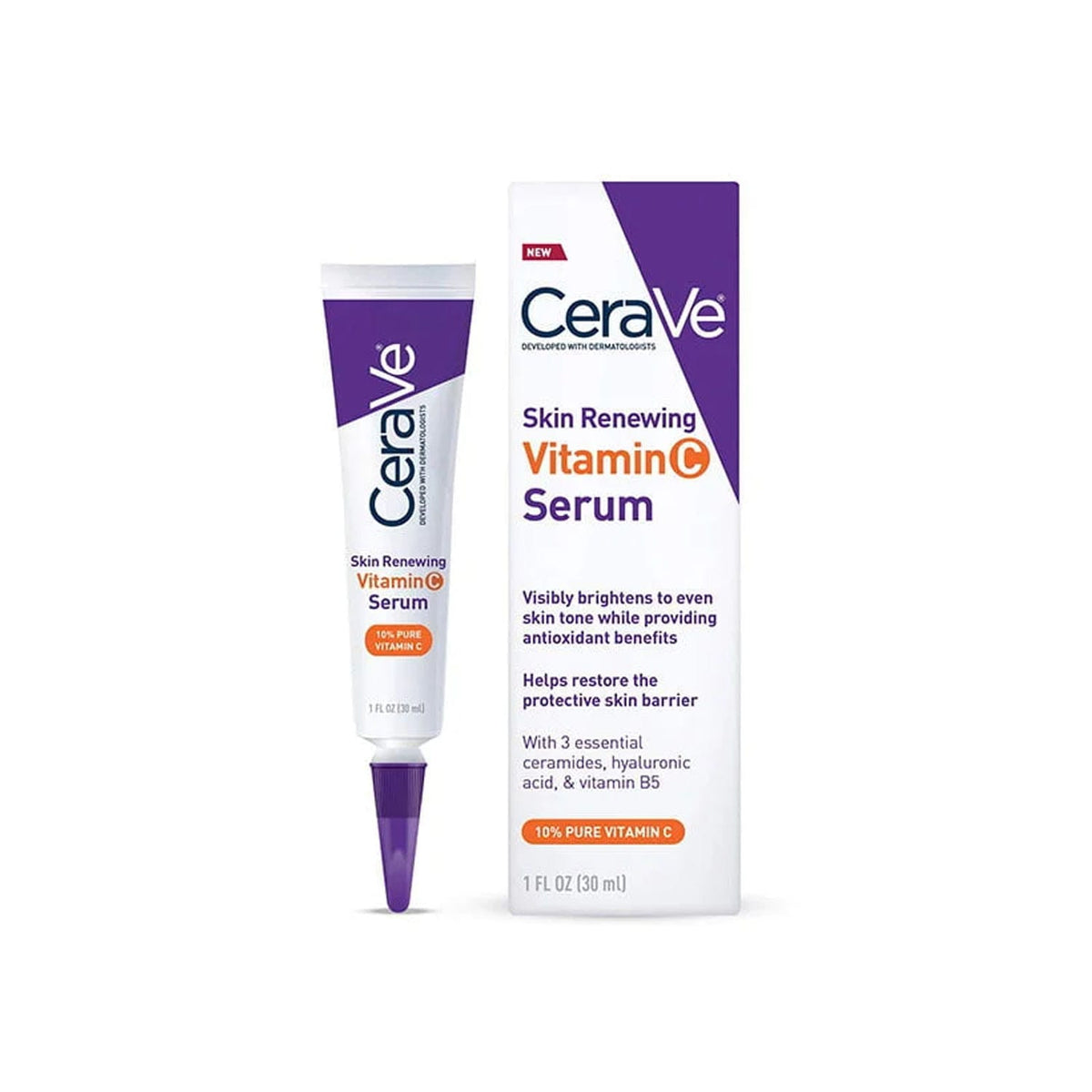 CeraVe Skin Renewing Vitamin C Serum – 30ml