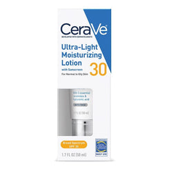 CeraVe Ultra Light Moisturizing Lotion With Sunscreen SPF 30 - 50ml