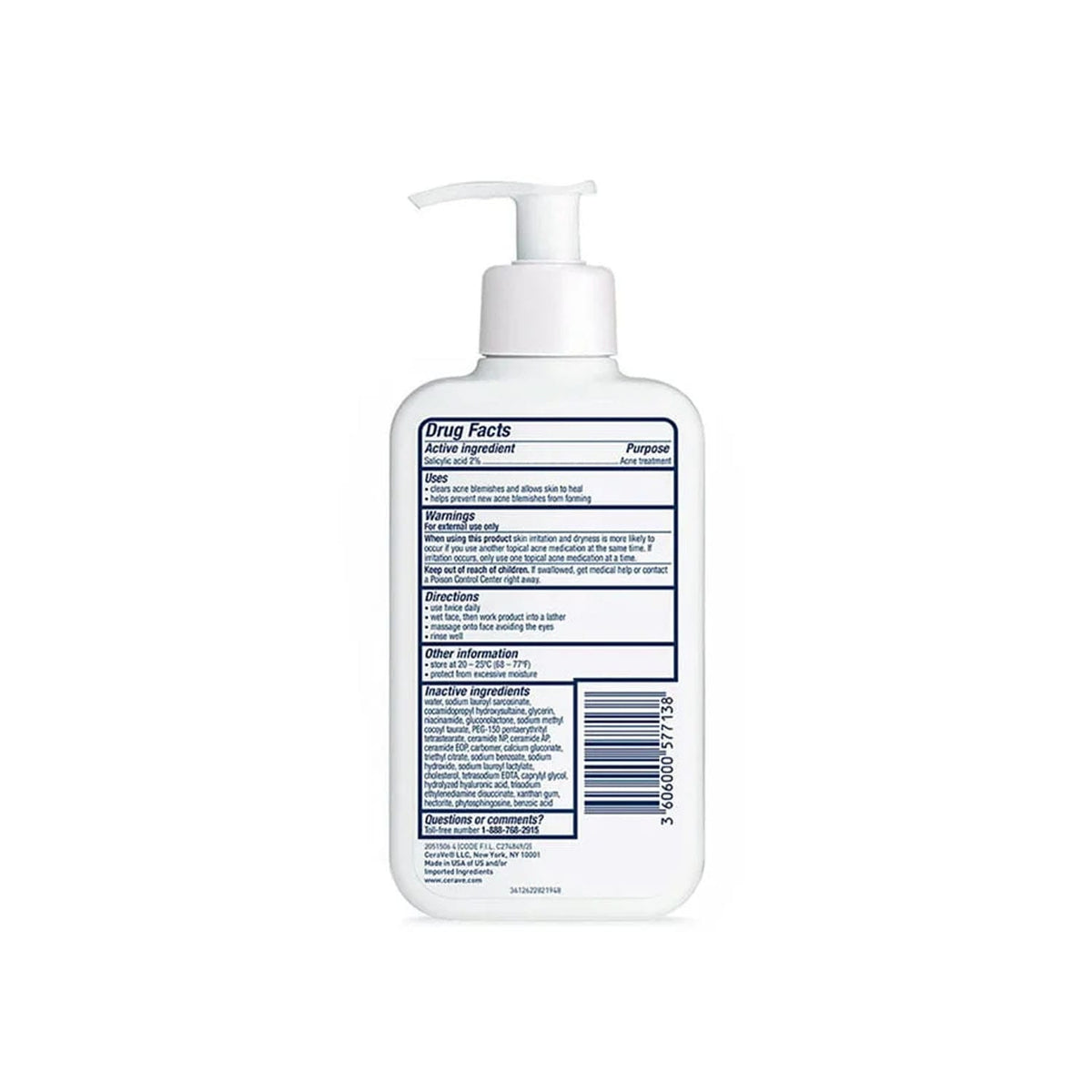 Cerave Acne Control Cleanser – 473ml