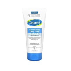 Cetaphil Extra Gentle Daily Scrub Combination Oily Sensitive Skin 178ml