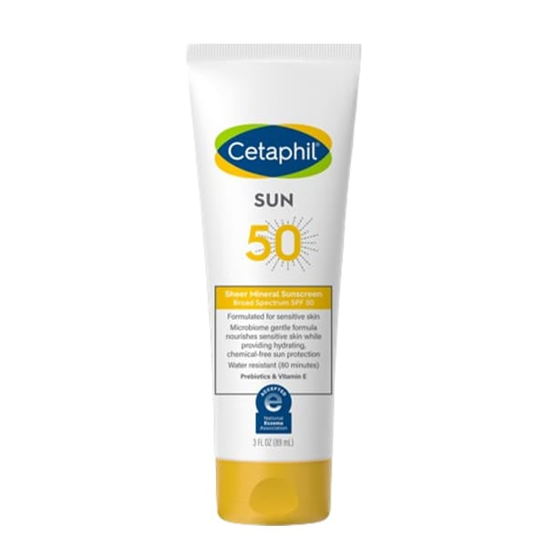 Cetaphil Sheer Mineral Sunscreen Broad Spectrum SPF 50 89 ml in bd