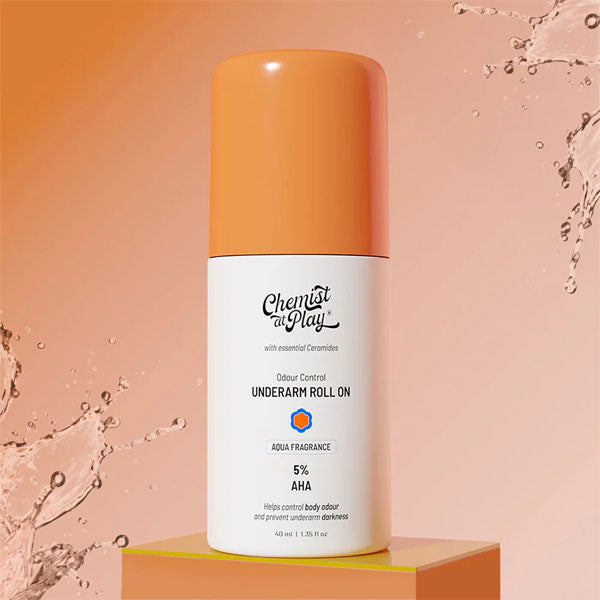 Chemist At Play Underarm Roll On- Aqua-40ml