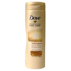 DOVE VISIBLE GLOW SELF TAN LOTION MEDIUM TO DARK - 400ML