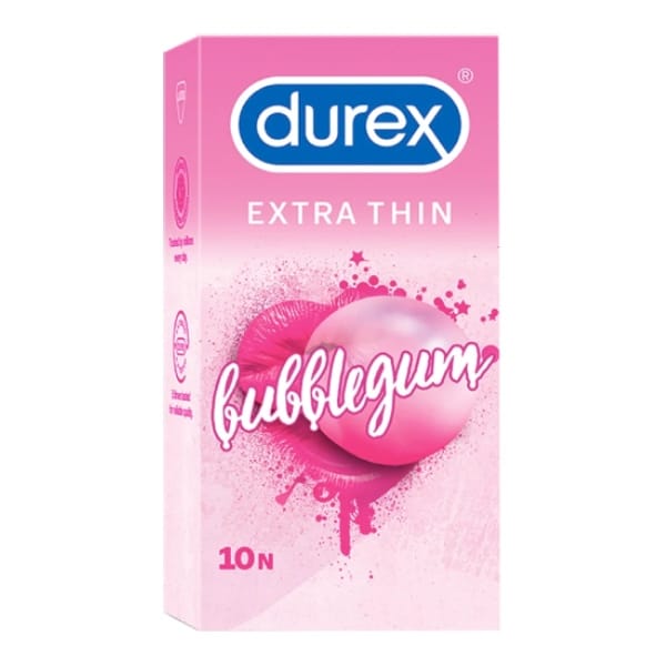 Durex Extra thin Bubblegum Condoms 10pcs in bd