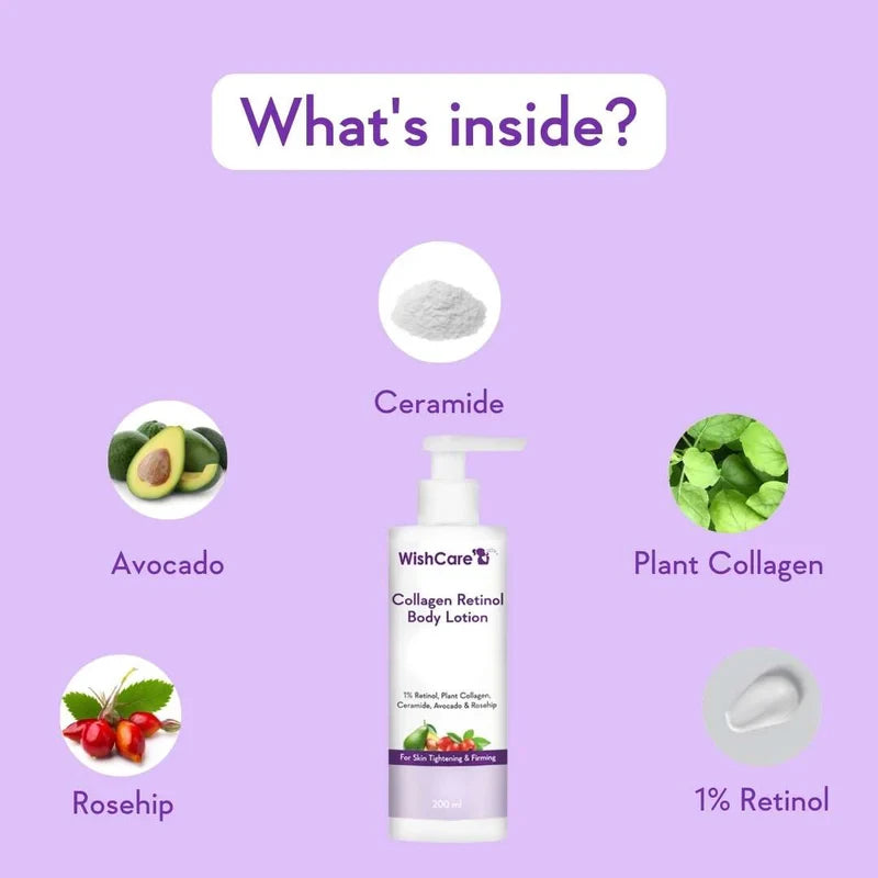 WishCare Collagen Retinol Body Lotion 200ml