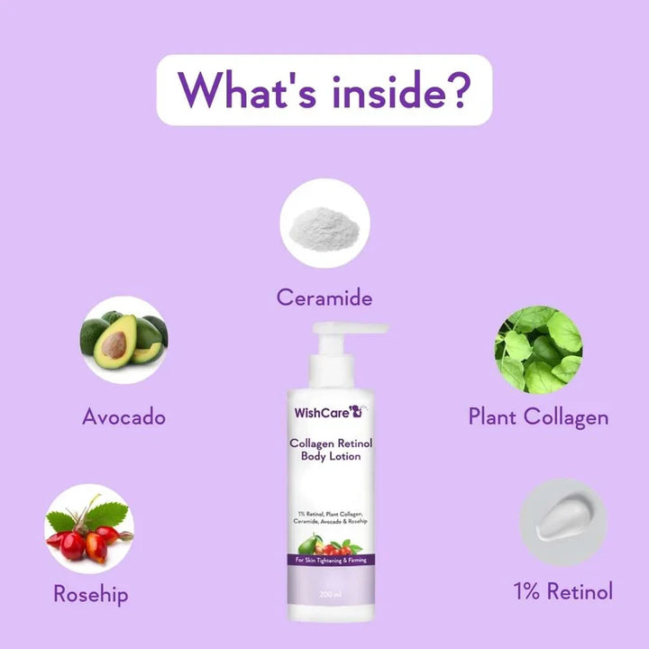 WishCare Collagen Retinol Body Lotion 200ml