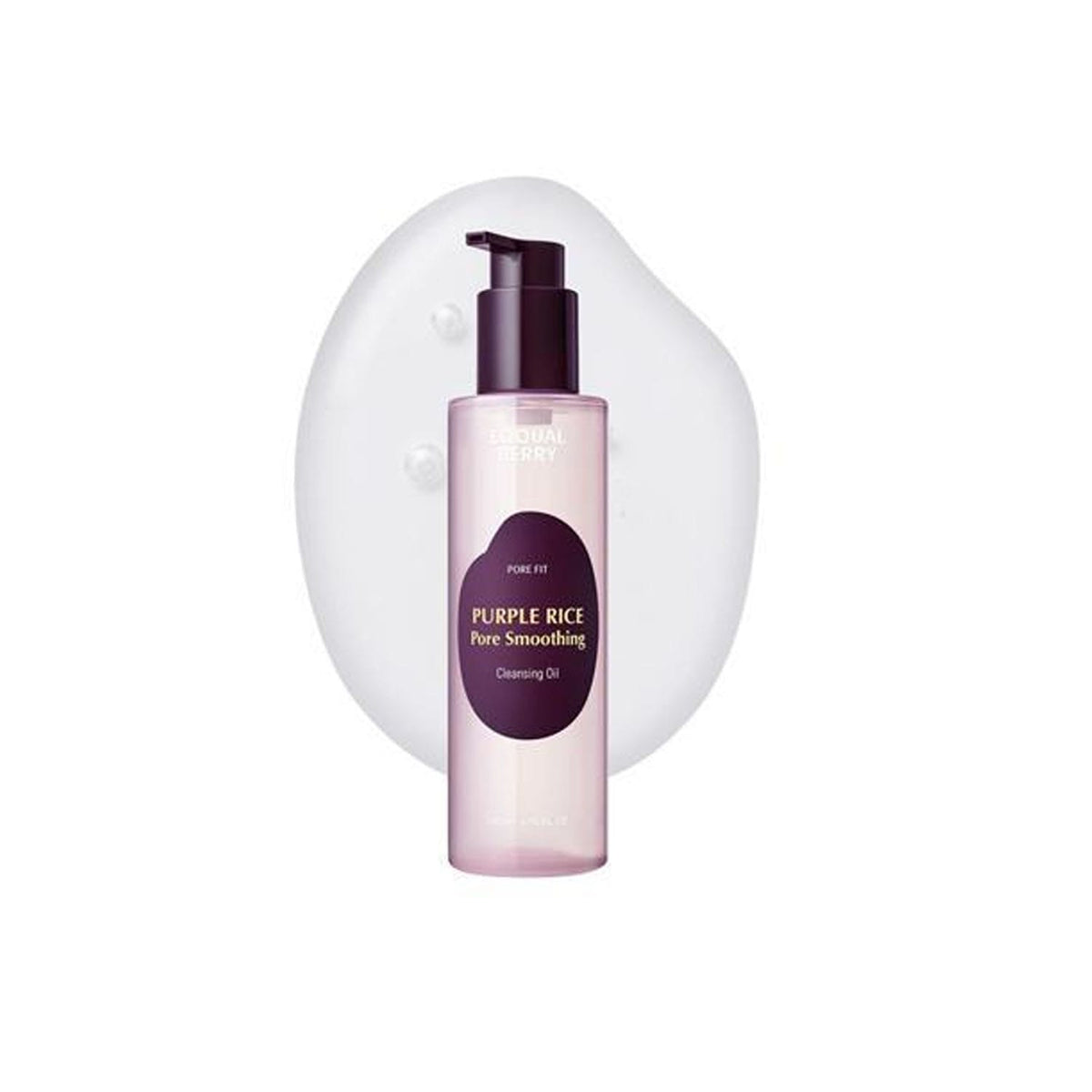 Experience gentle yet deep cleansing with Eqqualberry Purple Rice Pore Smoothing Cleansing Oil 200ml. Helps refine pores, remove makeup, and leave skin soft and smooth. Shop now at UpShopBD.