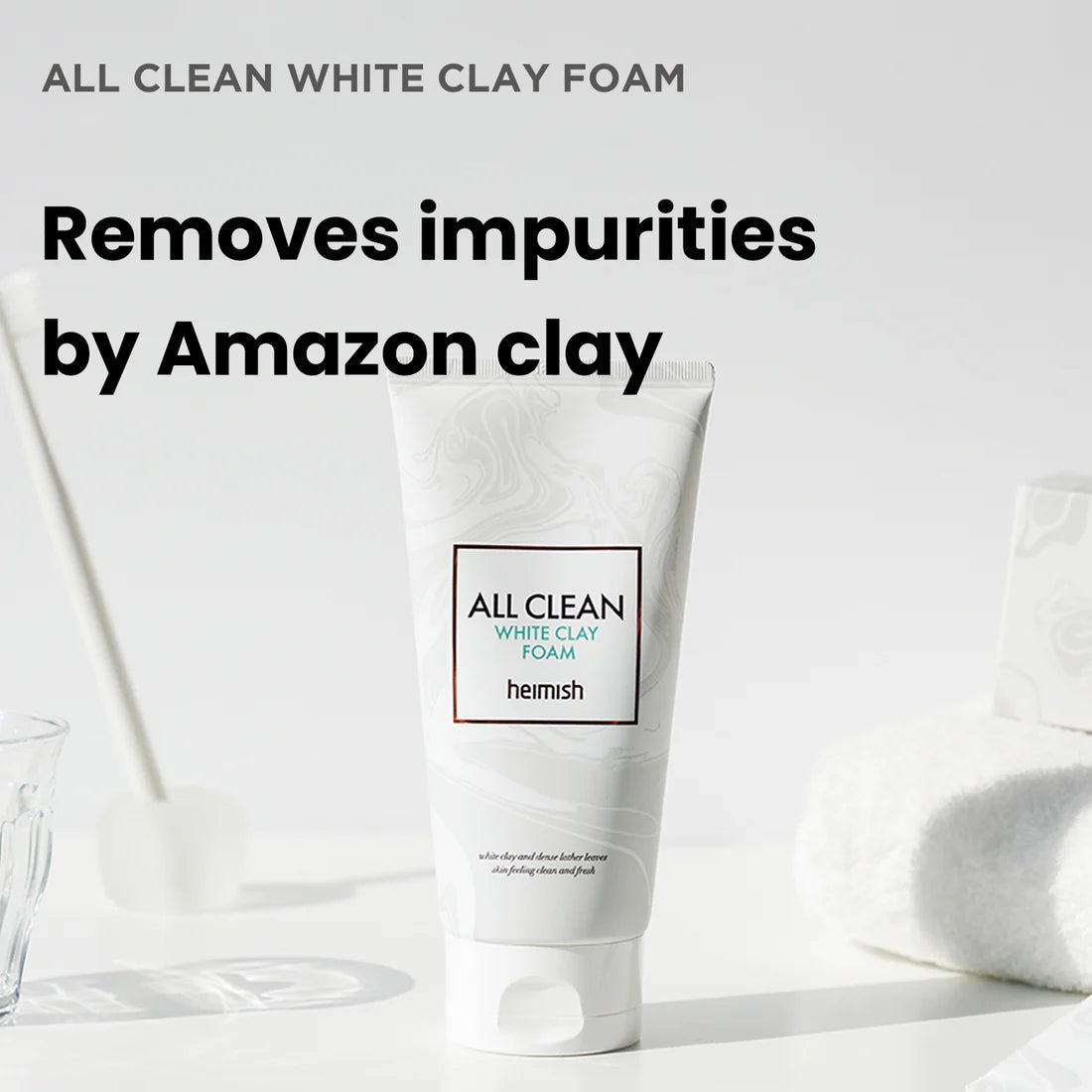 Heimish All Clean White Clay Foam 150g