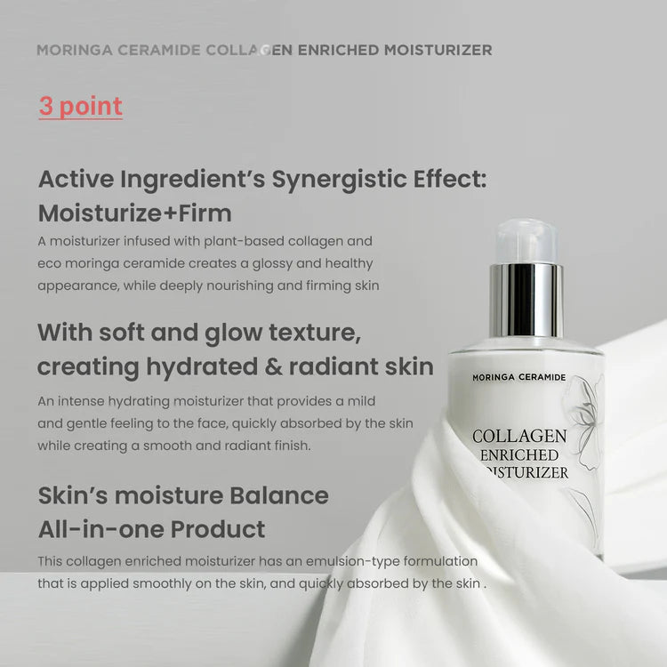 Heimish Moringa Ceramide Collagen Enriched Moisturizer 120ml
