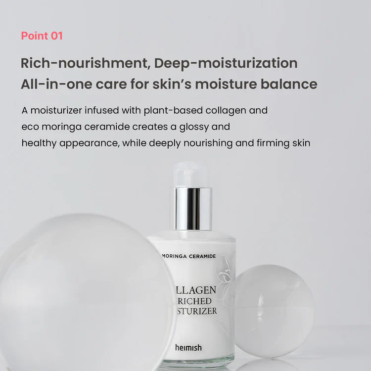 Heimish Moringa Ceramide Collagen Enriched Moisturizer 120ml