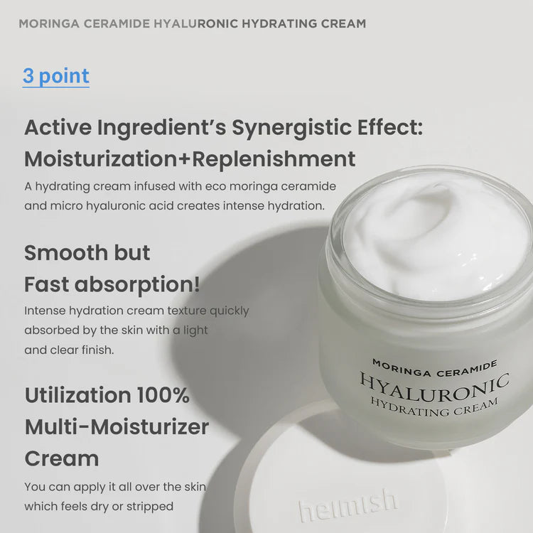 Heimish Moringa Creamide Hyaluronic Hydrating Cream 50ml
