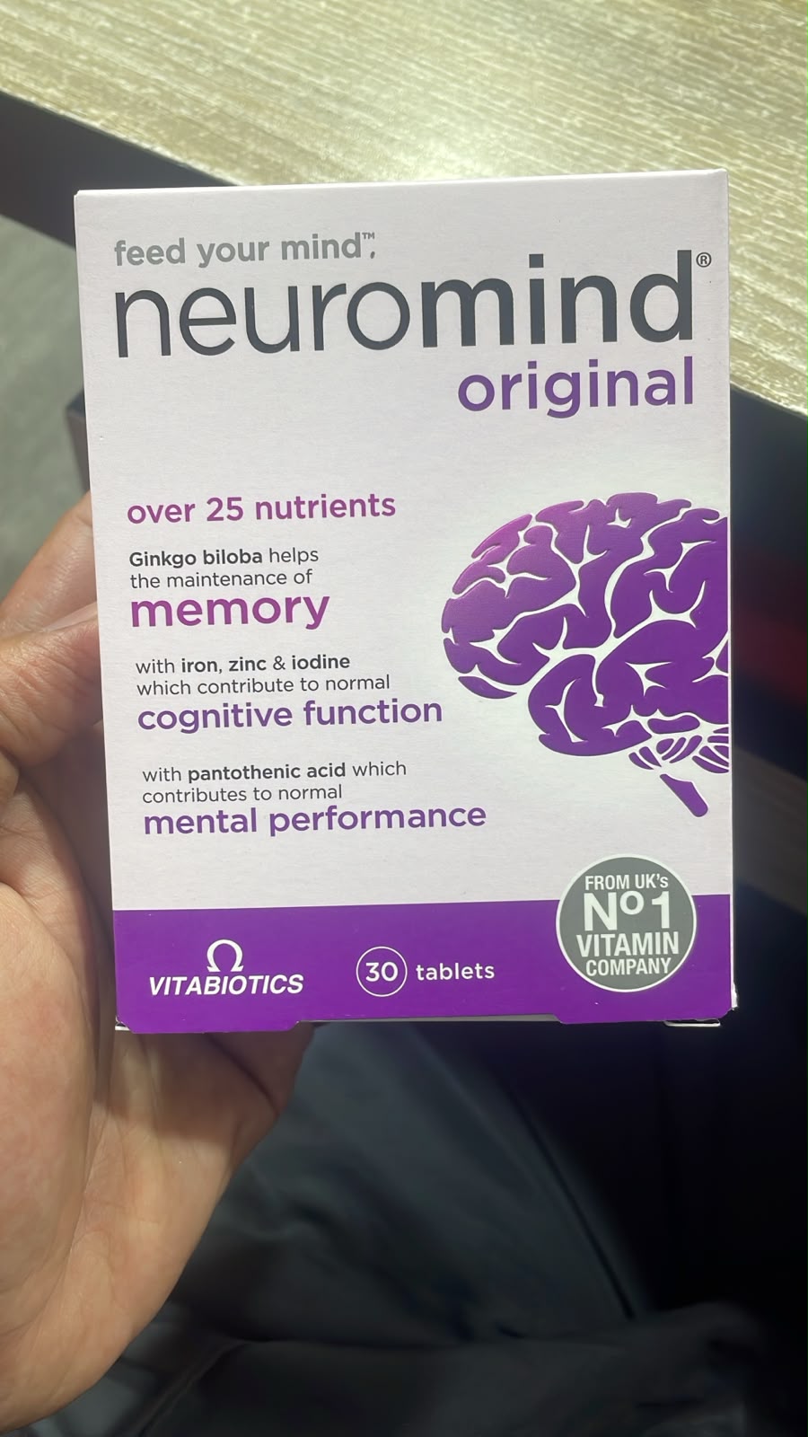 Vitabiotics Neuromind Original 30Tablet