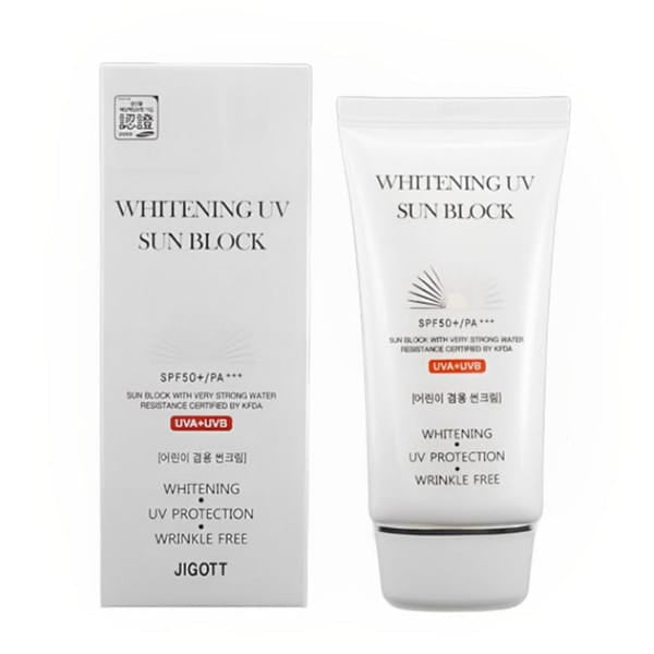 Jigott Whitening UV Sun Block Cream – 70ml