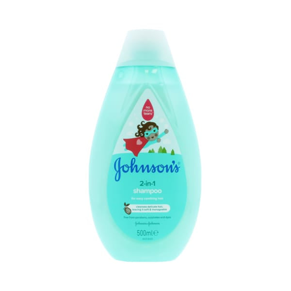 Johnson’s 2 in 1 shampoo 500ml in bd